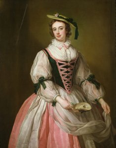 Portret van Frances Macartney, c.1745